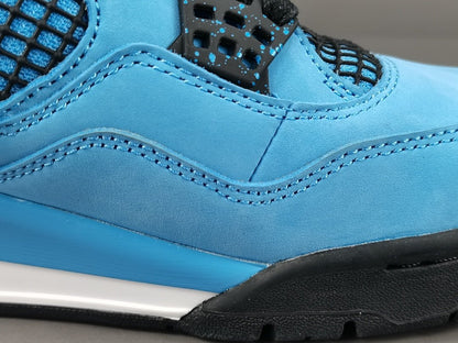 JORDAN 4 - Travis Scott Cactus Jack Sneakers - Black Unisex Streetwear Limited Edition