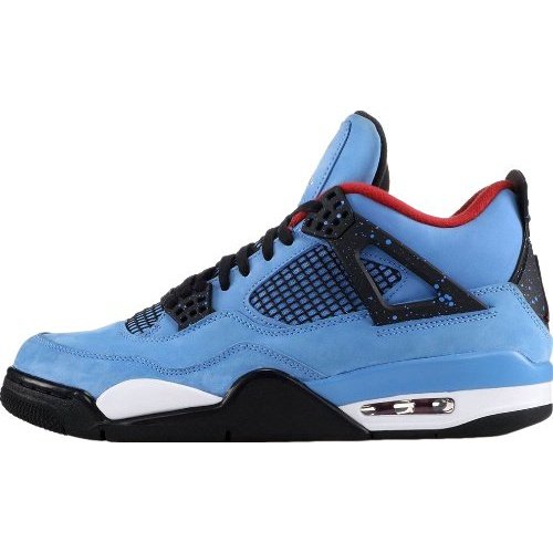 JORDAN 4 - Travis Scott Cactus Jack Sneakers - Black Unisex Streetwear Limited Edition