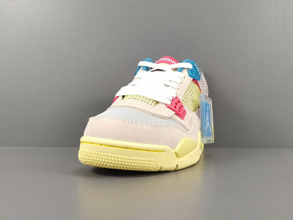 JORDAN 4 - Union Guava Ice - White Unisex Streetwear Limited Edition - The Jordan 4 x Union Guava Ice is a captivating collaboration between Jordan Brand and
