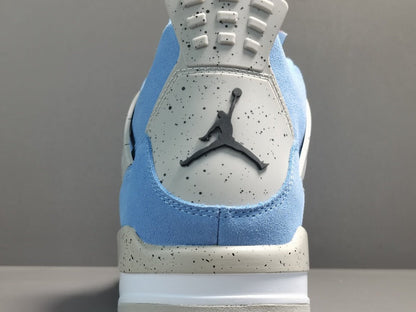 JORDAN 4 - University Sneakers - Blue Unisex Streetwear Limited Edition