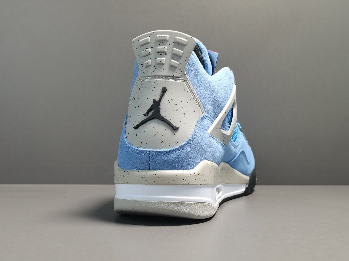 JORDAN 4 - University Sneakers - Blue Unisex Streetwear Limited Edition