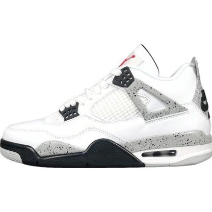 JORDAN 4 - Cement Sneakers - White Unisex Streetwear Limited Edition