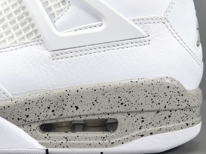 JORDAN 4 - Oreo Sneakers - White Unisex Streetwear Limited Edition