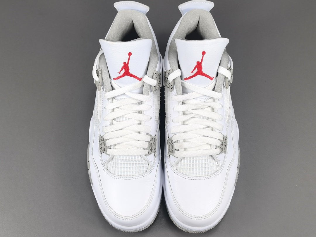 JORDAN 4 - Oreo Sneakers - White Unisex Streetwear Limited Edition