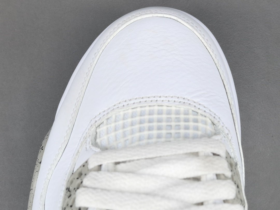 JORDAN 4 - Oreo Sneakers - White Unisex Streetwear Limited Edition