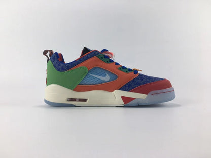 JORDAN 5 Retro Low - Doernbecher Michael 2022 Sneakers - Black Unisex Streetwear Limited Edition