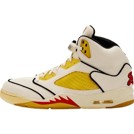 JORDAN 5 Retro - Baseball Pe Sneakers - Black Unisex Streetwear Limited Edition