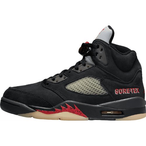 JORDAN 5 Retro - Gore-te - Off-noir Sneakers - Black Unisex Streetwear Limited Edition
