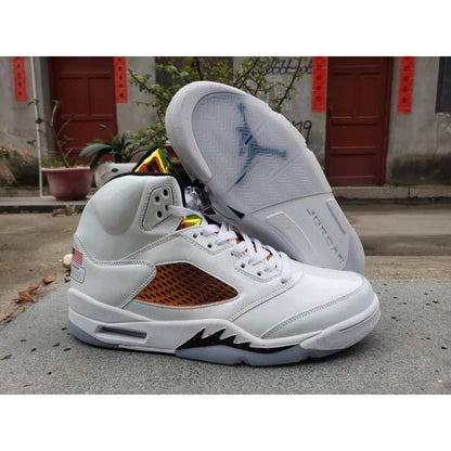 JORDAN 5 Retro - Nfl Helmet Sneakers - Black Unisex Streetwear Limited Edition
