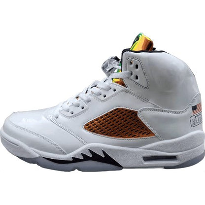 JORDAN 5 Retro - Nfl Helmet Sneakers - Black Unisex Streetwear Limited Edition