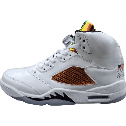 JORDAN 5 Retro - Nfl Helmet Sneakers - Black Unisex Streetwear Limited Edition
