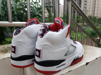 JORDAN 5 Retro - Quai 54 (2021) Sneakers - Black Unisex Streetwear Limited Edition