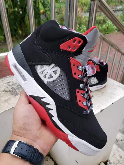 JORDAN 5 Retro - Quai 54 (friends & Family) 2021 Sneakers - Black Unisex Streetwear Limited Edition