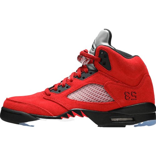 JORDAN 5 Retro - Racing Bull Sneakers - Red Unisex Streetwear Limited Edition