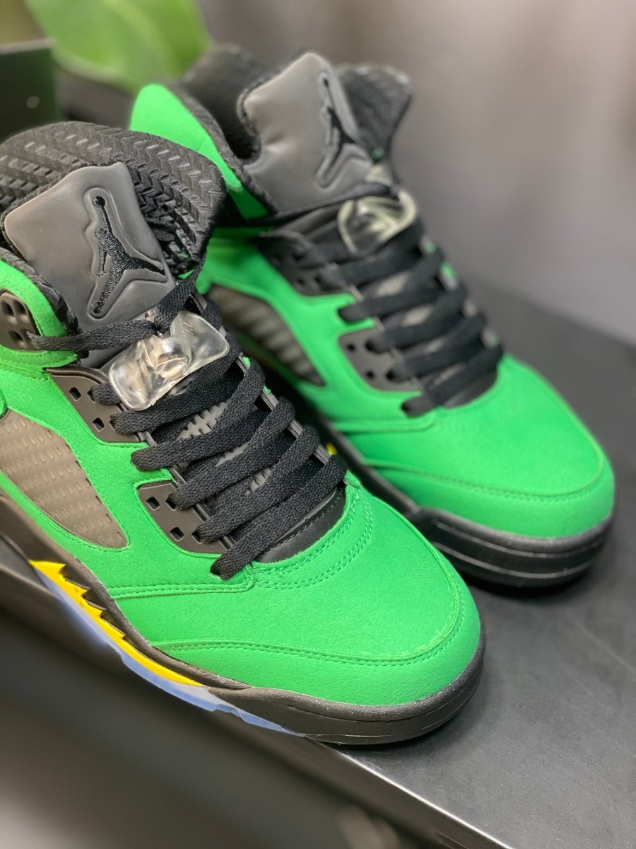 JORDAN 5 Retro - Se Oregon Sneakers - Black Unisex Streetwear Limited Edition