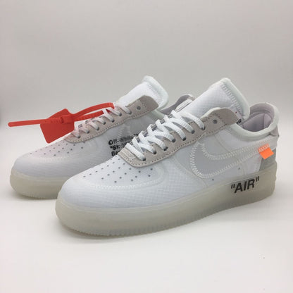 NIKE Air Force 1 Low - Off-white Sneakers Unisex Streetwear Limited Edition