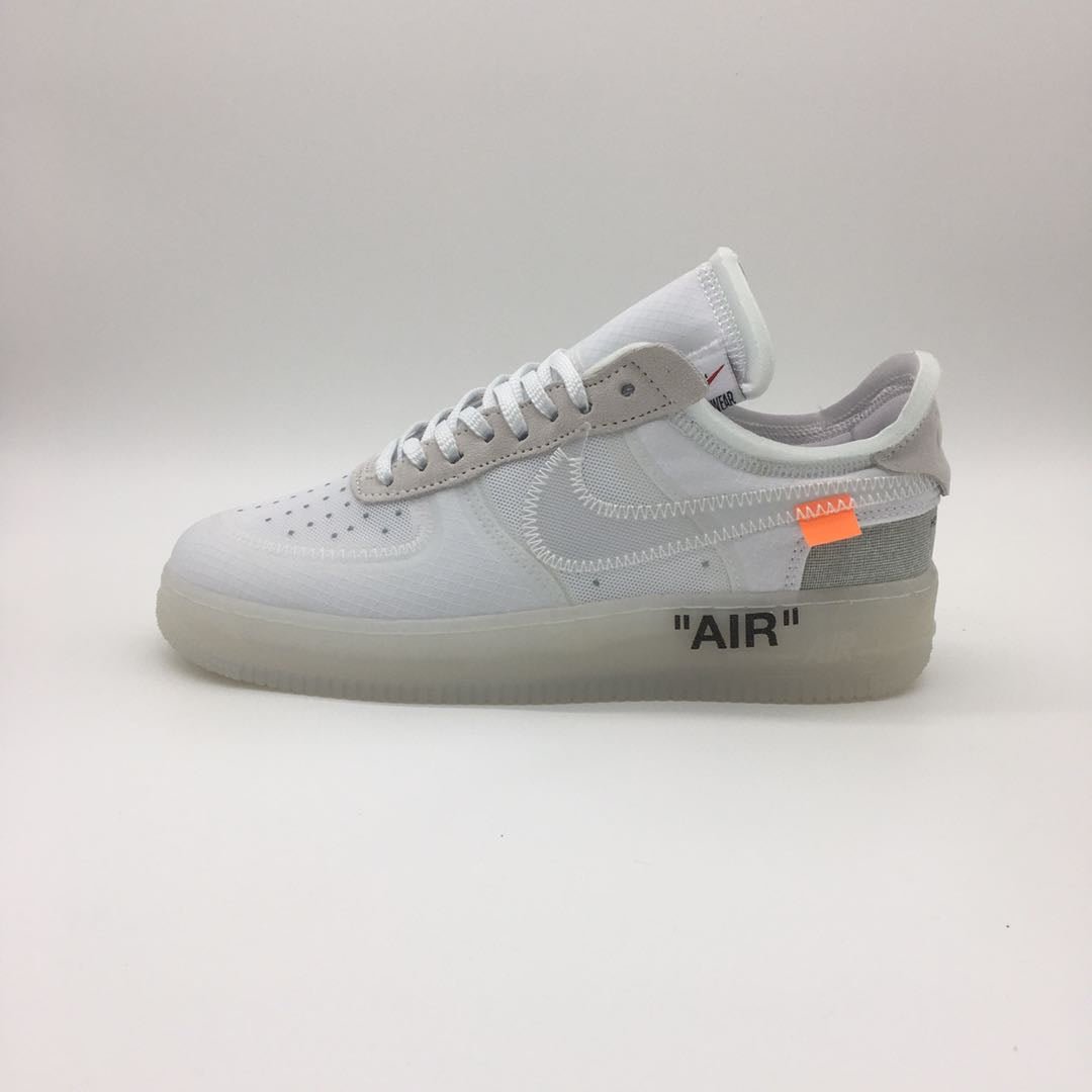 NIKE Air Force 1 Low - Off-white Sneakers Unisex Streetwear Limited Edition