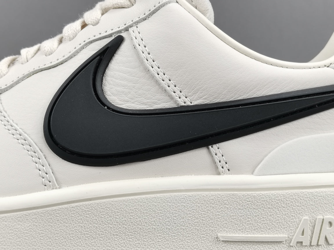 NIKE Air Force 1 - Ambush Phantom Sneakers - Black Unisex Streetwear Limited Edition - Introducing the Nike Air Force 1 Ambush Phantom C the epitome of style, innovation, and