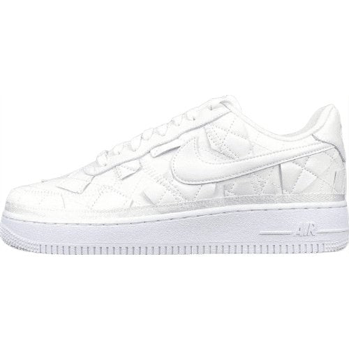 NIKE Air Force 1 - Billie Eilish Triple Sneakers - White Unisex Streetwear Limited Edition - Introducing the Nike Air Force 1 Billie Eilish Triple White, a harmonious fusion of iconic