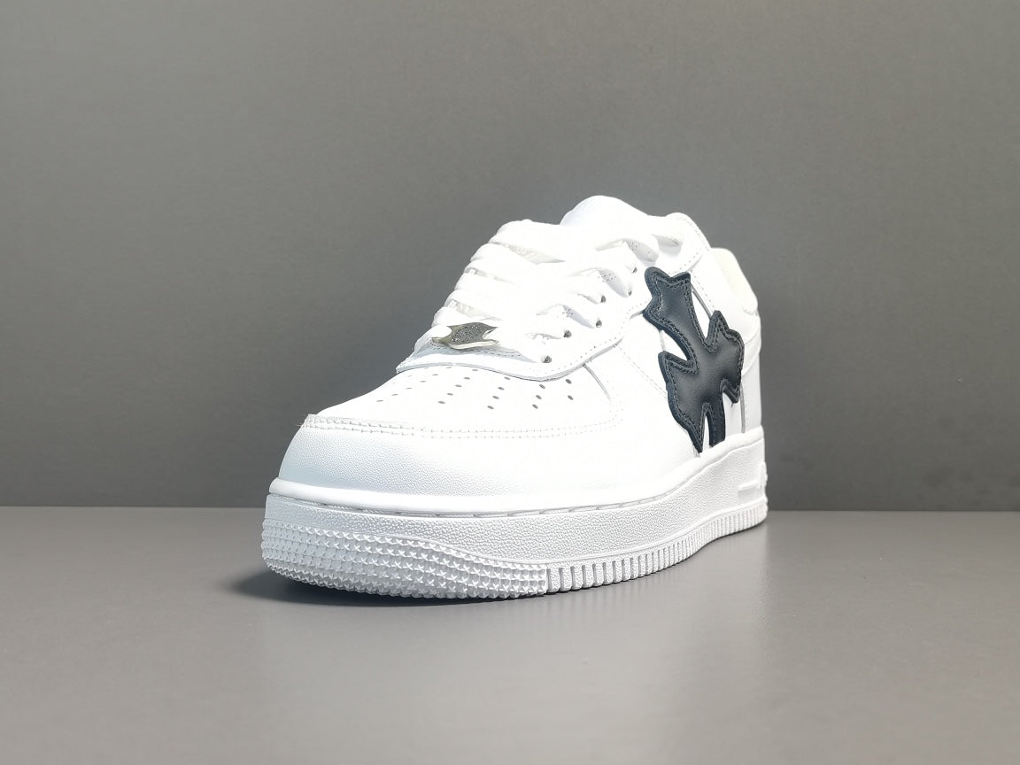 NIKE Air Force 1 - Chrome Hearts - Black Unisex Streetwear Limited Edition