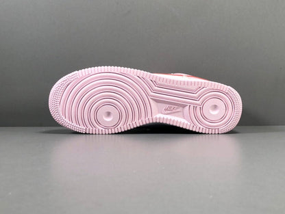 NIKE Air Force 1 - Valentines Day Love Letter Sneakers - White Unisex Streetwear Limited Edition - Introducing the Nike Air Force 1 x Valentine's Day Love Letter edition, a captivating fusion
