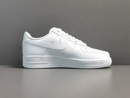 NIKE Air Force 1 - Shoes - White Unisex Streetwear Limited Edition