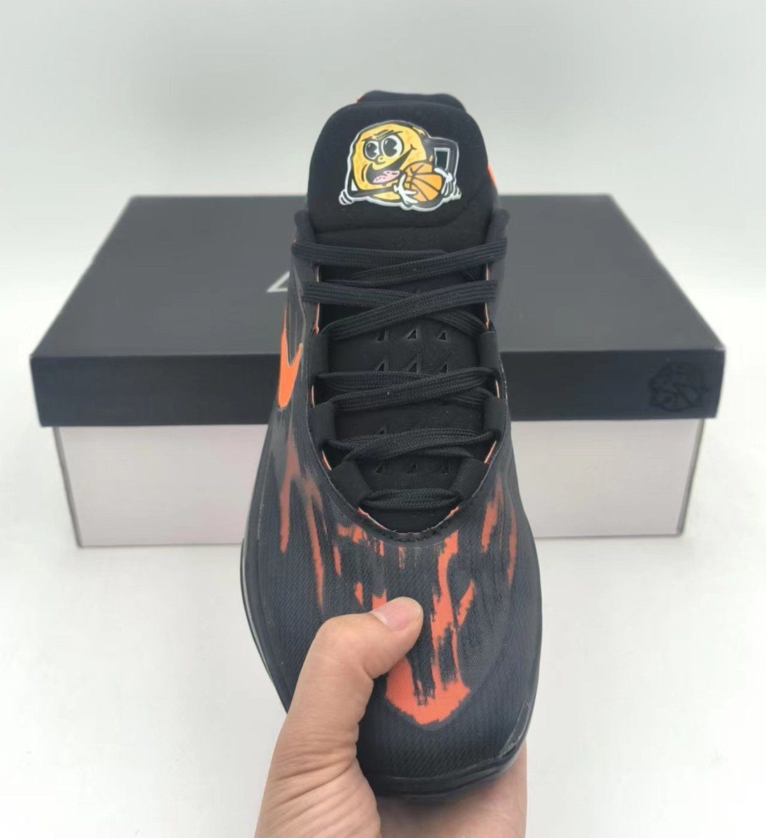 NIKE Air Zoom G.t. Cut 2 - Phantom Orange Sneakers - Black Unisex Streetwear Limited Edition