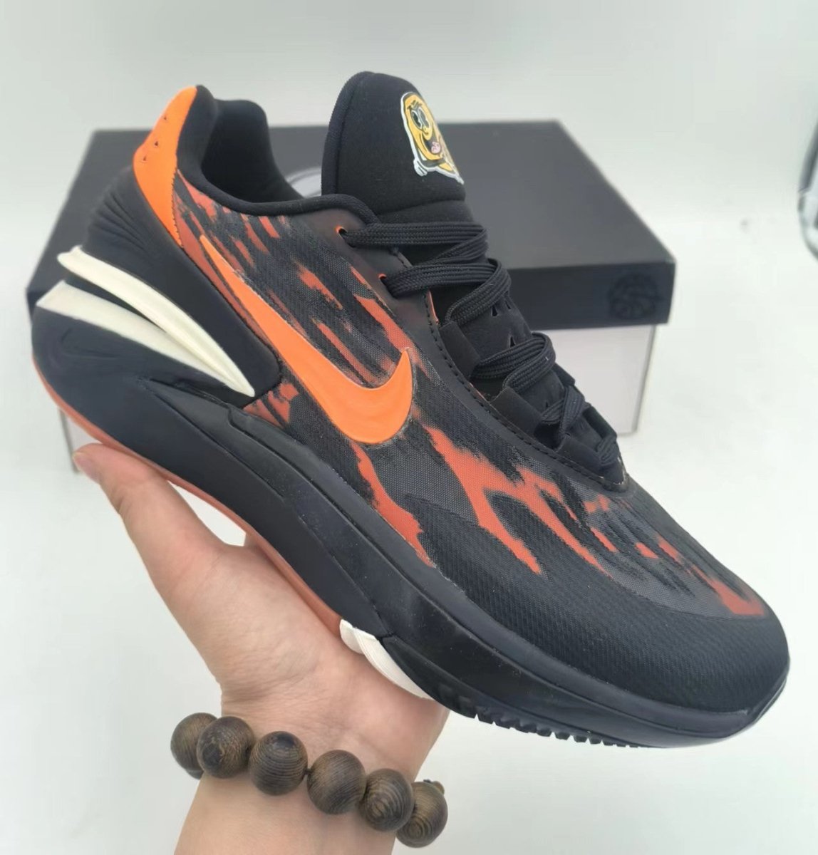 NIKE Air Zoom G.t. Cut 2 - Phantom Orange Sneakers - Black Unisex Streetwear Limited Edition