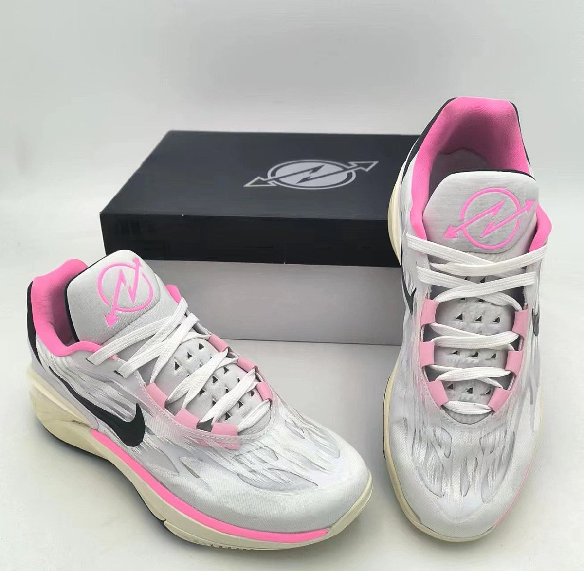 NIKE Air Zoom G.t. Cut 2 - Coconut Milk Spell - Pink Unisex Streetwear Limited Edition