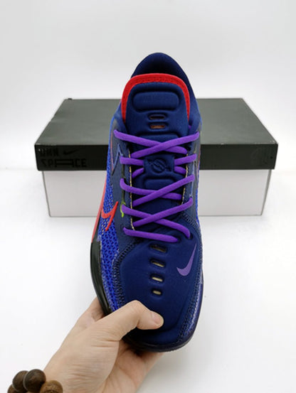 NIKE Air Zoom G.t. Cut - Blue Void Purple Sneakers - Red Unisex Streetwear Limited Edition