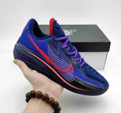 NIKE Air Zoom G.t. Cut - Blue Void Purple Sneakers - Red Unisex Streetwear Limited Edition