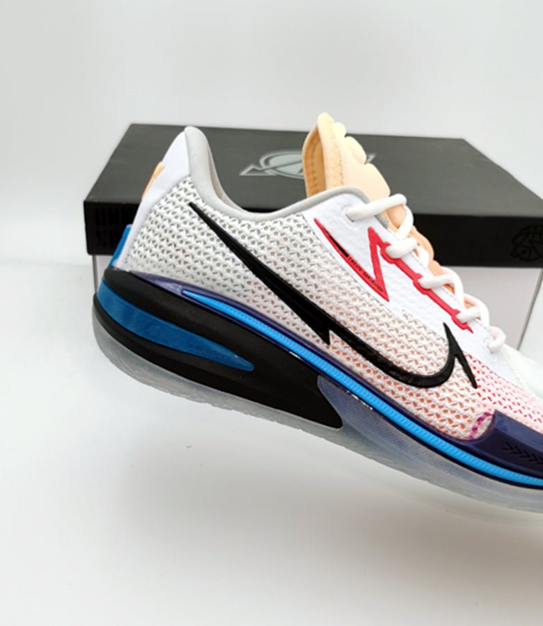 NIKE Air Zoom G.t. Cut - White Laser Blue Sneakers - Black Unisex Streetwear Limited Edition