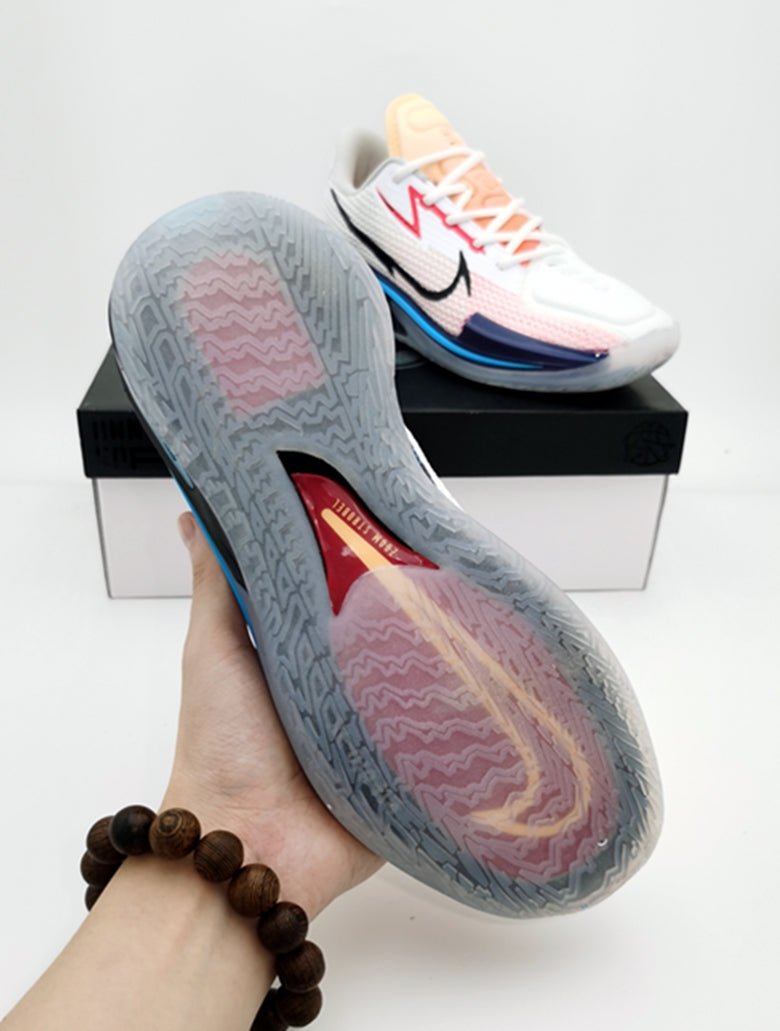 NIKE Air Zoom G.t. Cut - White Laser Blue Sneakers - Black Unisex Streetwear Limited Edition