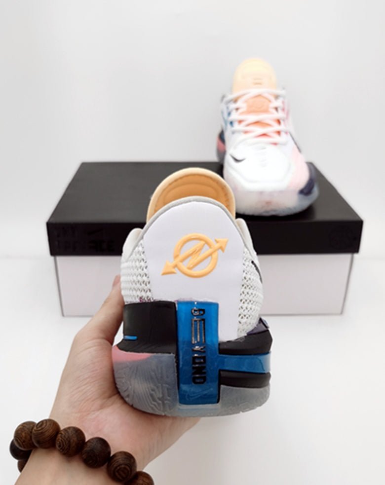 NIKE Air Zoom G.t. Cut - White Laser Blue Sneakers - Black Unisex Streetwear Limited Edition