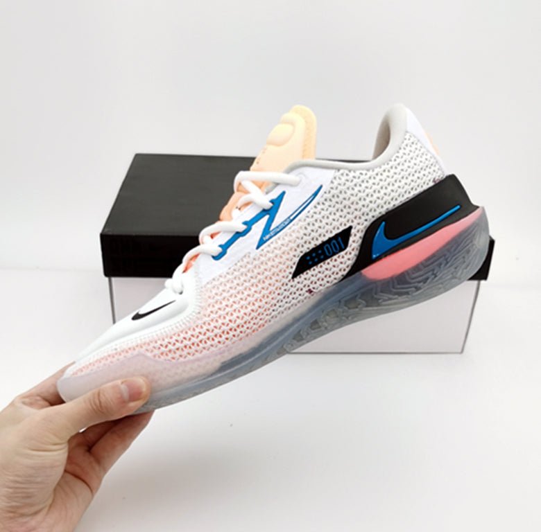 NIKE Air Zoom G.t. Cut - White Laser Blue Sneakers - Black Unisex Streetwear Limited Edition