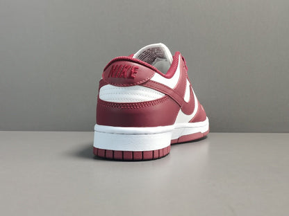 NIKE Dunk - Bordeau - Sneakers - Red Unisex Streetwear Limited Edition