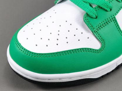 NIKE Dunk - Celtics - White Unisex Streetwear Limited Edition - The Nike Dunk Celtics is a classic basketball shoe paying homage to the legendary Boston