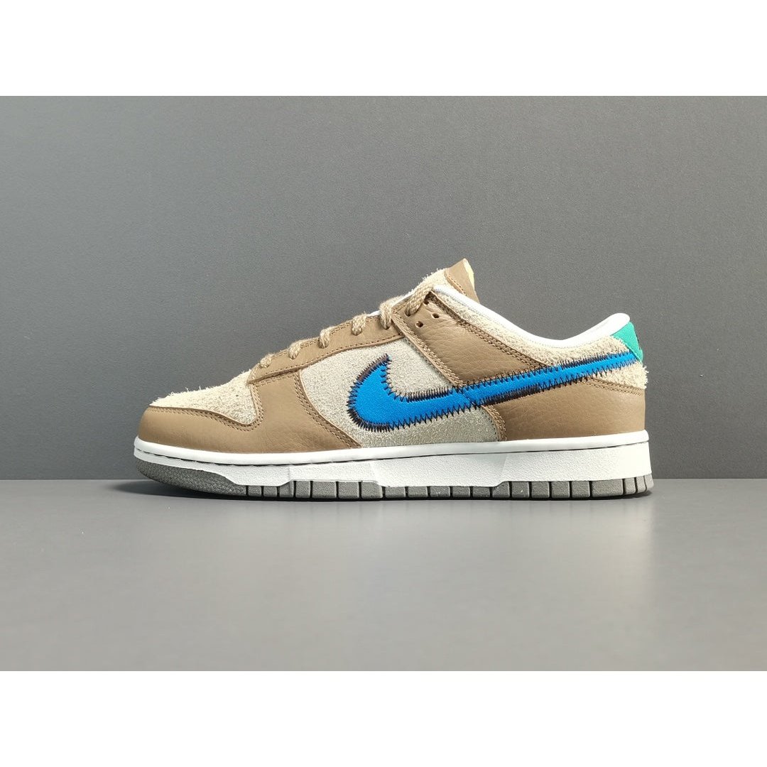 NIKE Dunk - Dark Driftwood Sneakers - Red Unisex Streetwear Limited Edition