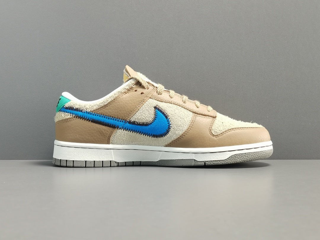 NIKE Dunk - Dark Driftwood Sneakers - Red Unisex Streetwear Limited Edition