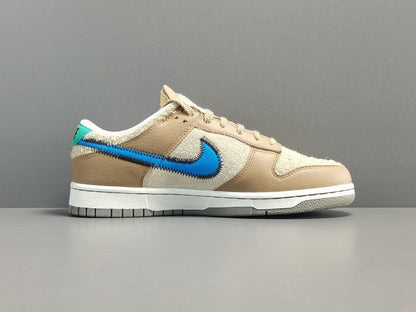 NIKE Dunk - Dark Driftwood Sneakers - Red Unisex Streetwear Limited Edition