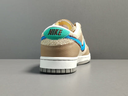 NIKE Dunk - Dark Driftwood Sneakers - Red Unisex Streetwear Limited Edition