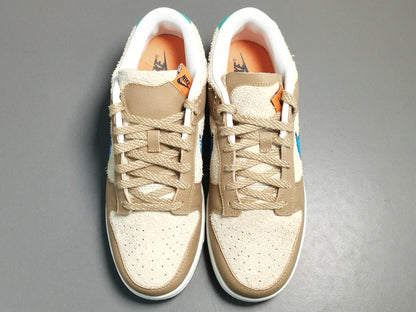 NIKE Dunk - Dark Driftwood Sneakers - Red Unisex Streetwear Limited Edition