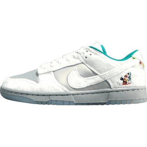NIKE Dunk - Ice Sneakers - White Unisex Streetwear Limited Edition