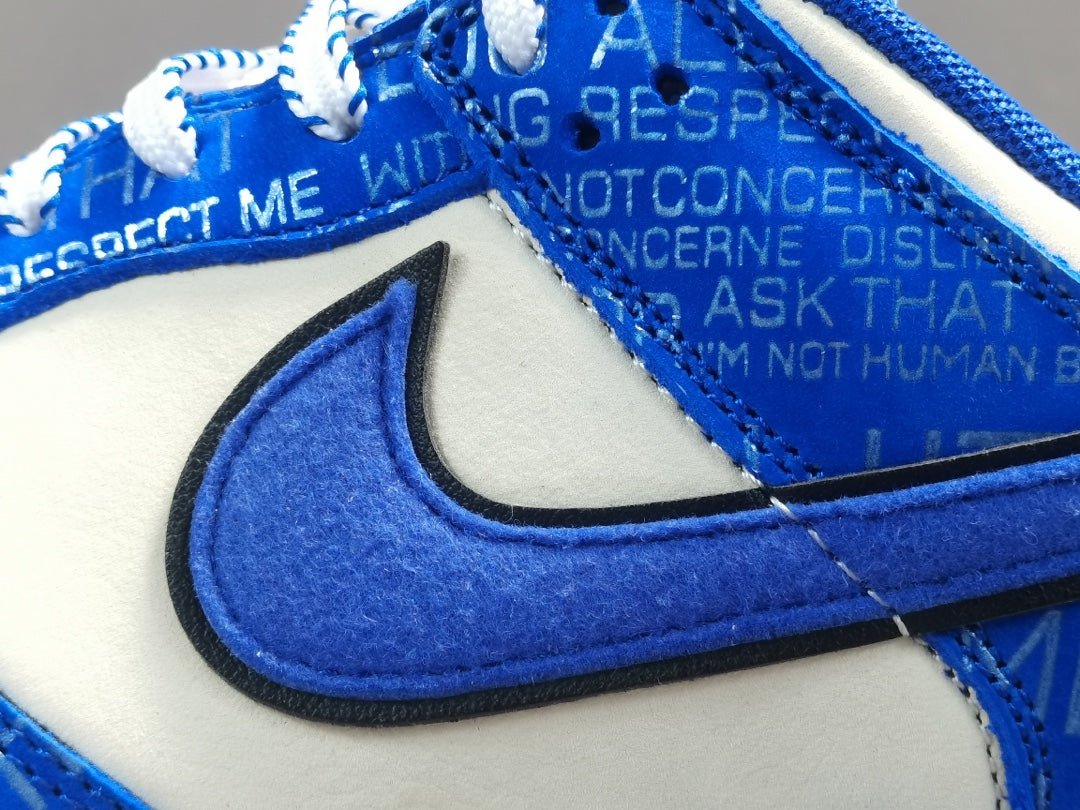 NIKE Dunk - Jackie Robinson Sneakers - Red Unisex Streetwear Limited Edition