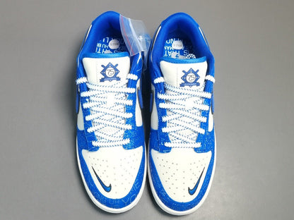 NIKE Dunk - Jackie Robinson Sneakers - Red Unisex Streetwear Limited Edition