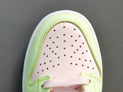 NIKE Dunk - Lime Ice Sneakers - Red Unisex Streetwear Limited Edition
