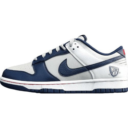NIKE Dunk - Nba 75th Anniversary Brooklyn Nets Sneakers - Black Unisex Streetwear Limited Edition