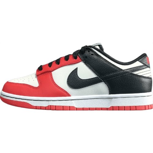 NIKE Dunk - Nba 75th Anniversary Chicago Sneakers - Red Unisex Streetwear Limited Edition