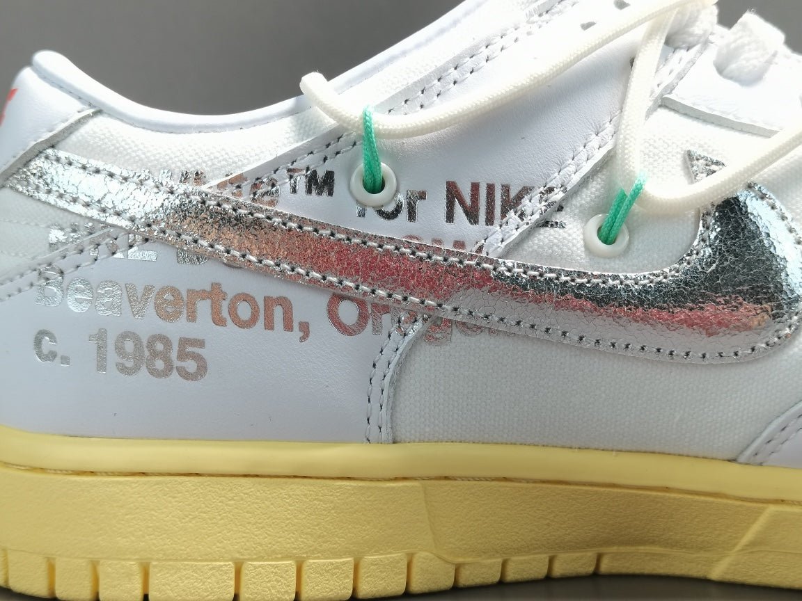 NIKE Dunk - Off-white Lot 01 Sneakers Unisex Streetwear Limited Edition