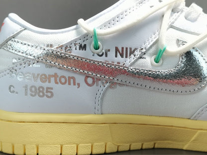 NIKE Dunk - Off-white Lot 01 Sneakers Unisex Streetwear Limited Edition